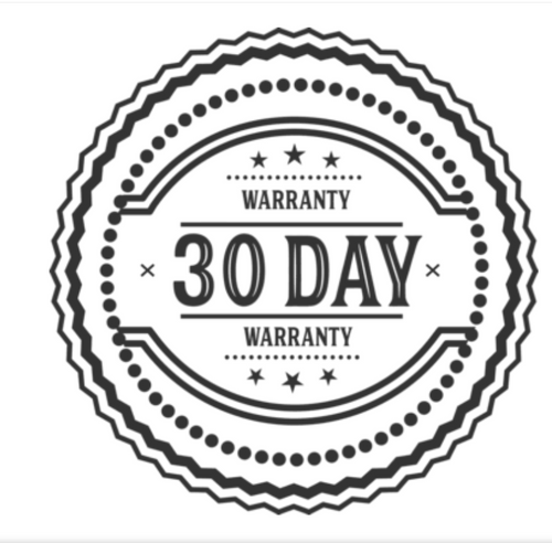 30 Day Warranty