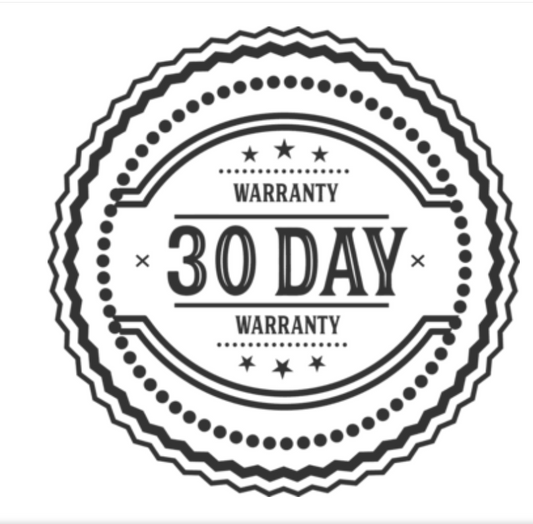 30 Day Warranty